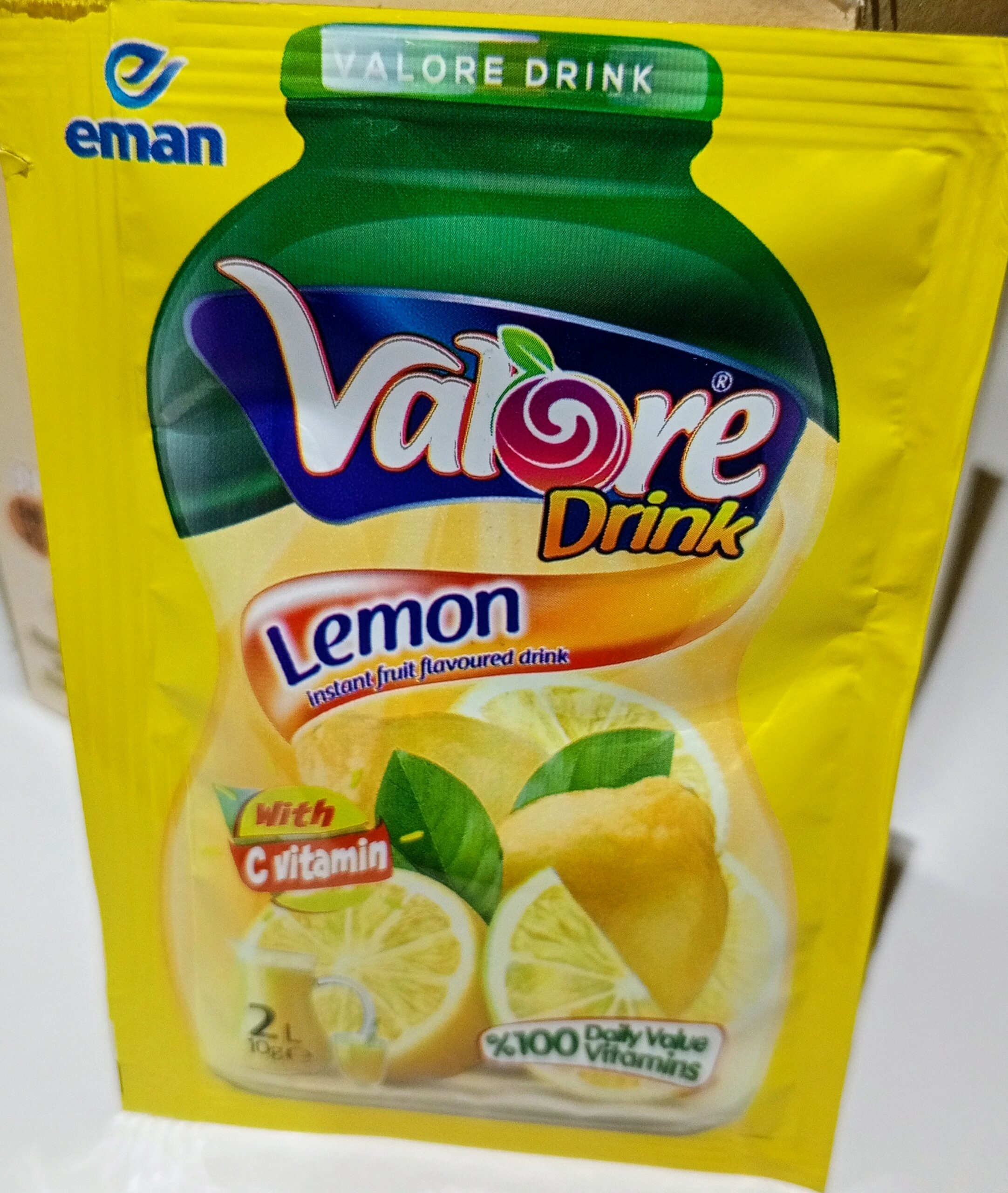 Refresco en Polvo Limón